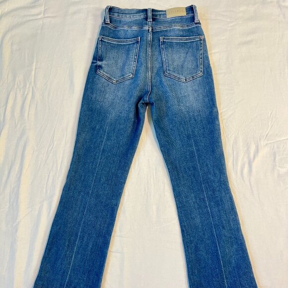 Pistola Lennon Jeans Size 26 High Rise Straight Leg Medium-Light Wash - Picture 2 of 12